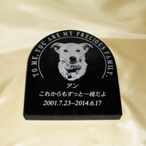 アンの石彫エンブレム